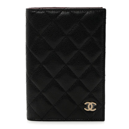 Chanel Caviar Quilted Passport Holder Black 1 of 8