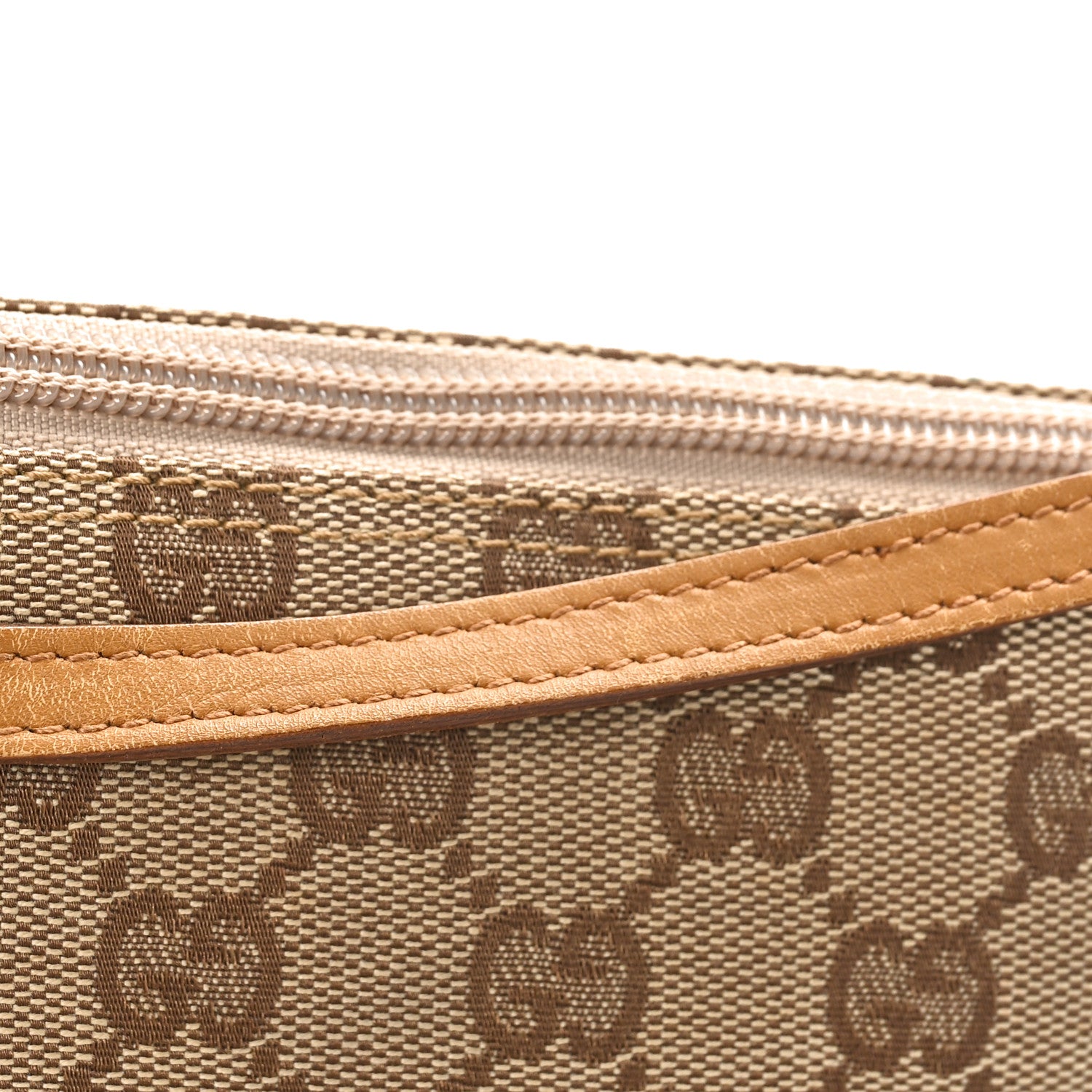 Gucci Monogram Boat Pochette Brown 12 of 12