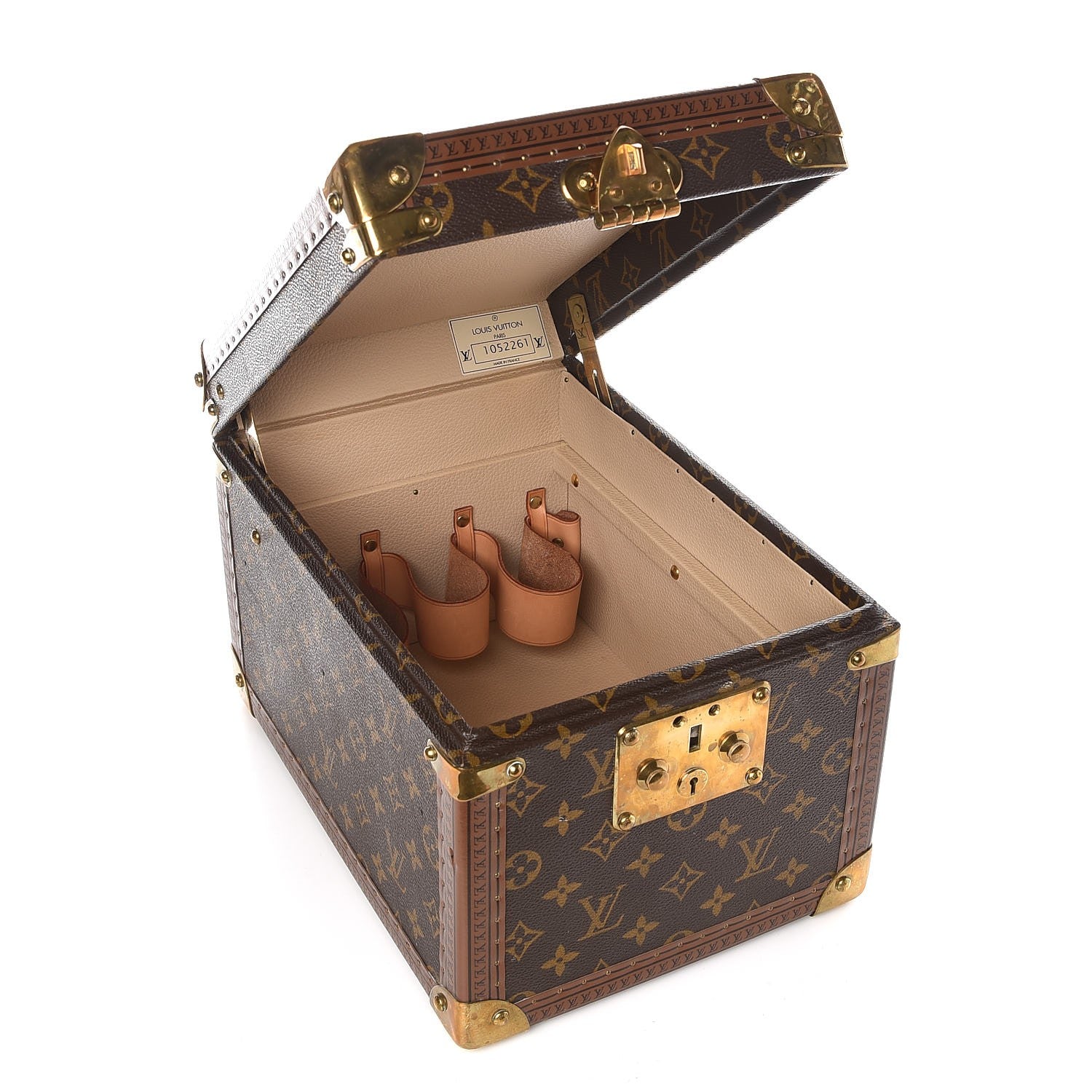 Louis Vuitton Monogram Boite Flacons Beauty Train Trunk Case 7 of 13