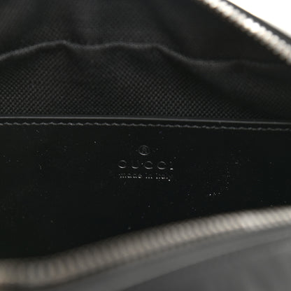 Gucci Calfskin Matelasse Monochrome Small GG Marmont Chain Shoulder Bag Black 6 of 11