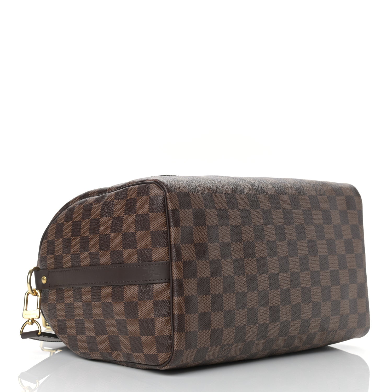 Louis Vuitton Damier Ebene Patches Speedy Bandouliere 30 4 of 8