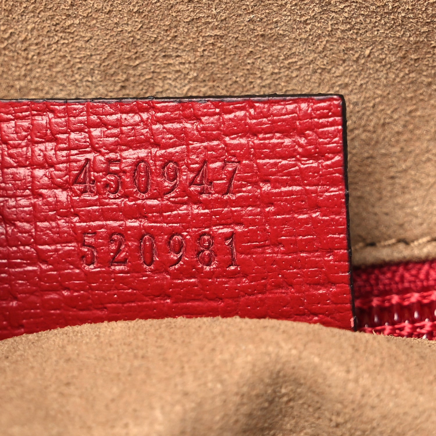 Gucci GG Supreme Monogram Tian Web Camera Bag Beige Multicolor Red 7 of 9