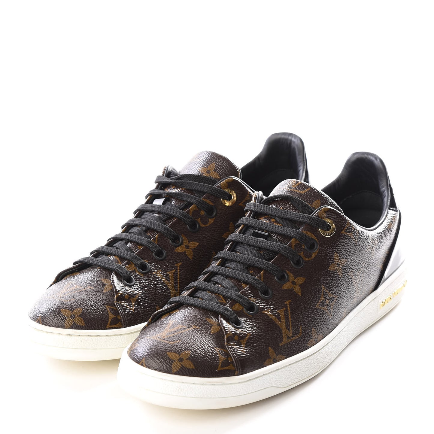 Patent Monogram Frontrow Sneakers 41