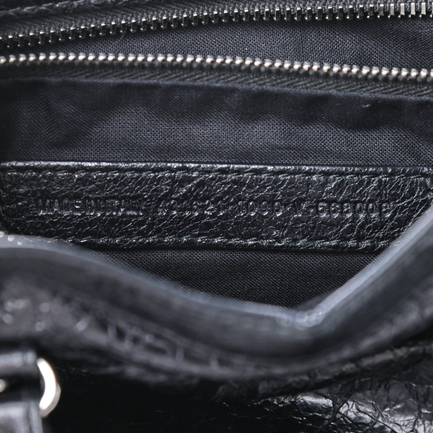 Balenciaga Agneau Classic Silver Hardware S City Black 9 of 9