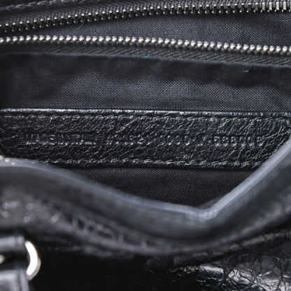 Balenciaga Agneau Classic Silver Hardware S City Black 9 of 9