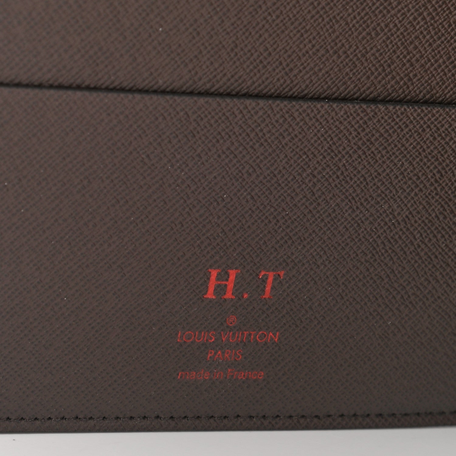 Louis Vuitton Damier Ebene Desk Agenda Cover 6 of 6