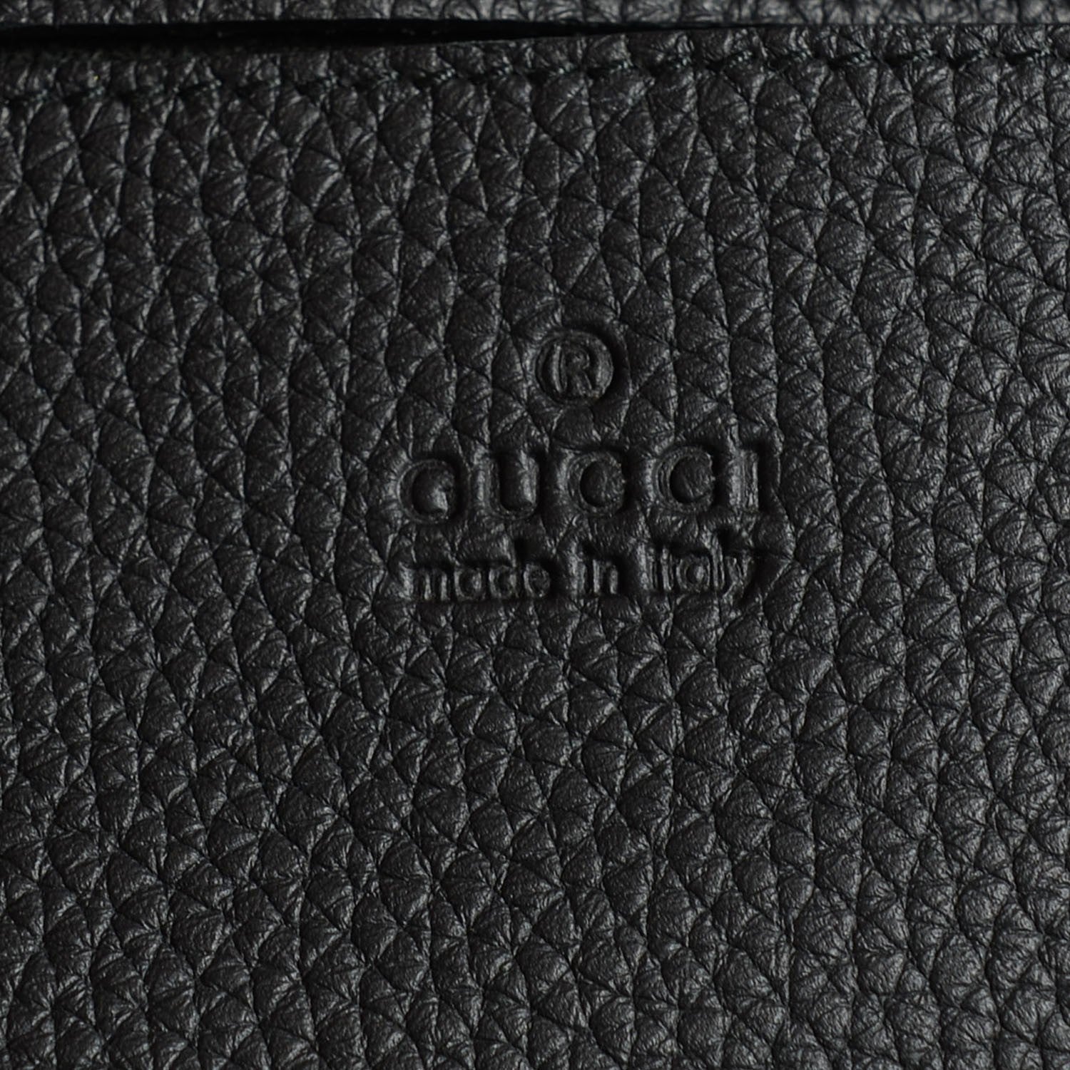 Gucci Pebbled Calfskin Large Bamboo Convertible Tote Black 6 of 7
