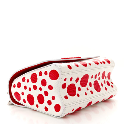 Louis Vuitton LV X YK Epi Infinity Dots Twist Shoulder Bag PM White Red 5 of 12