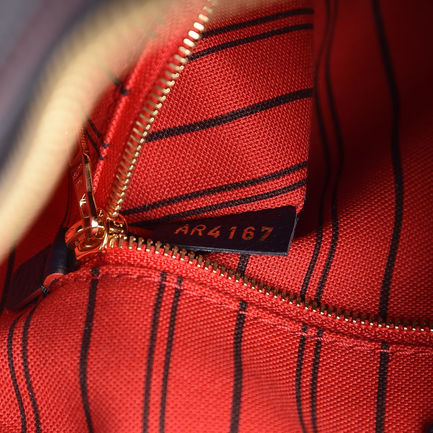 Louis Vuitton Empreinte Speedy Bandouliere 25 NM Marine Rouge 9 of 10