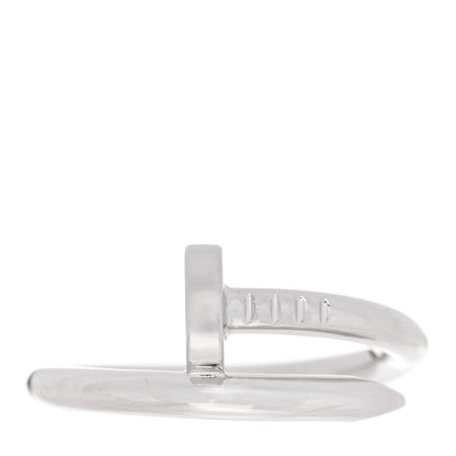 Cartier 18K White Gold Juste Un Clou Ring 57 8 1 of 4