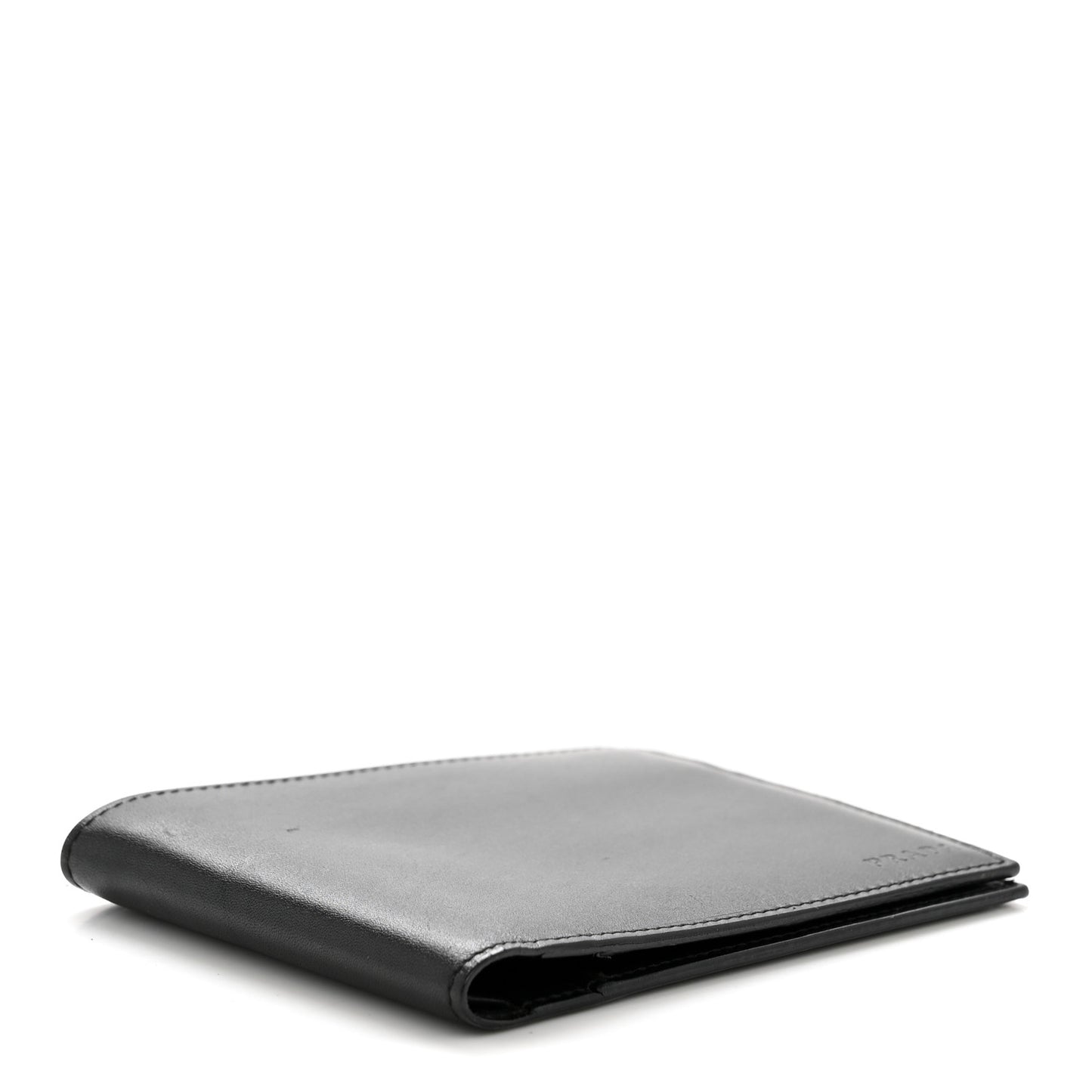 Soft Calf Bi-Fold Wallet Black