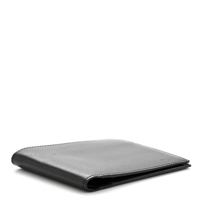 Prada Soft Calf Bi-Fold Wallet Black 4 of 10