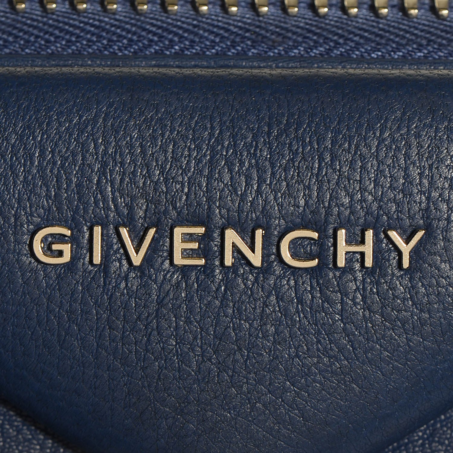 Givenchy Sugar Goatskin Small Antigona Midnight Blue 6 of 9