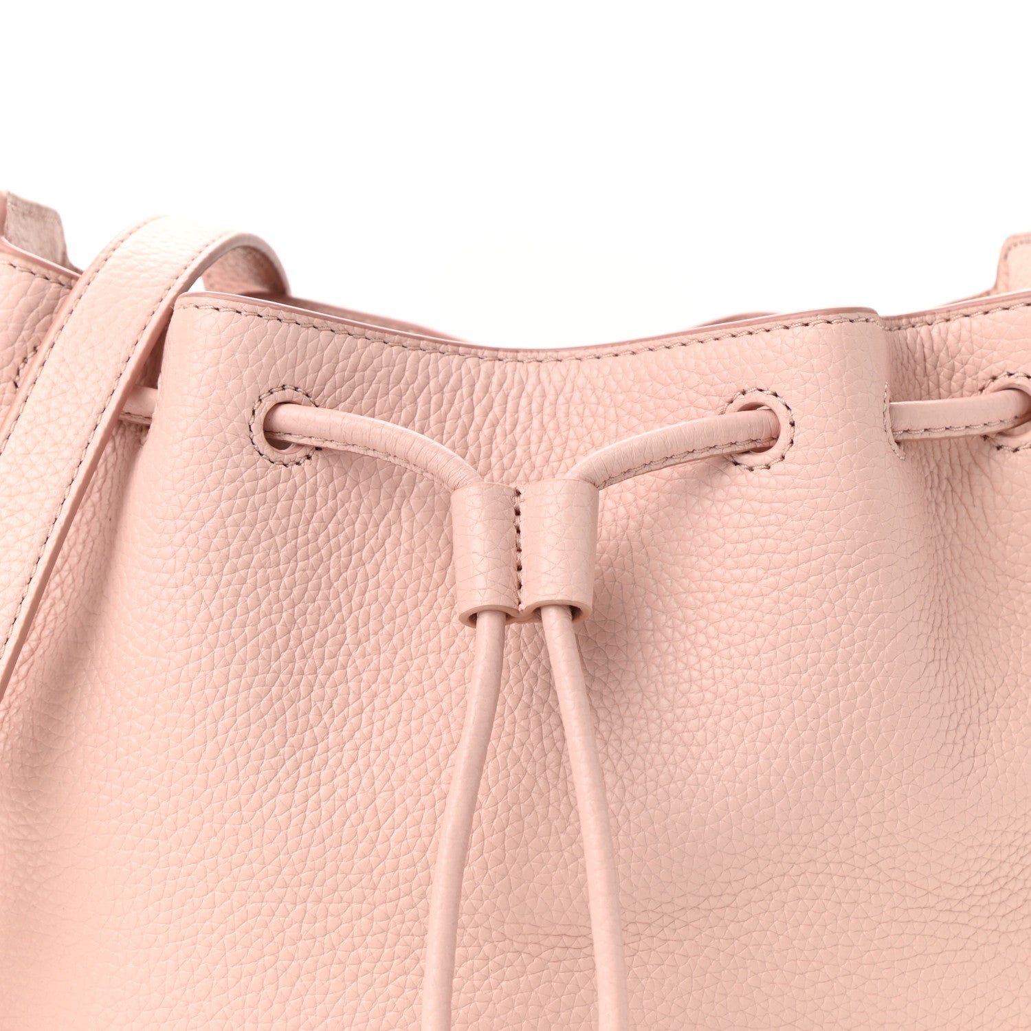 Marc Jacobs Grained Calfskin Mini Bucket Bag Peach Whip 8 of 13