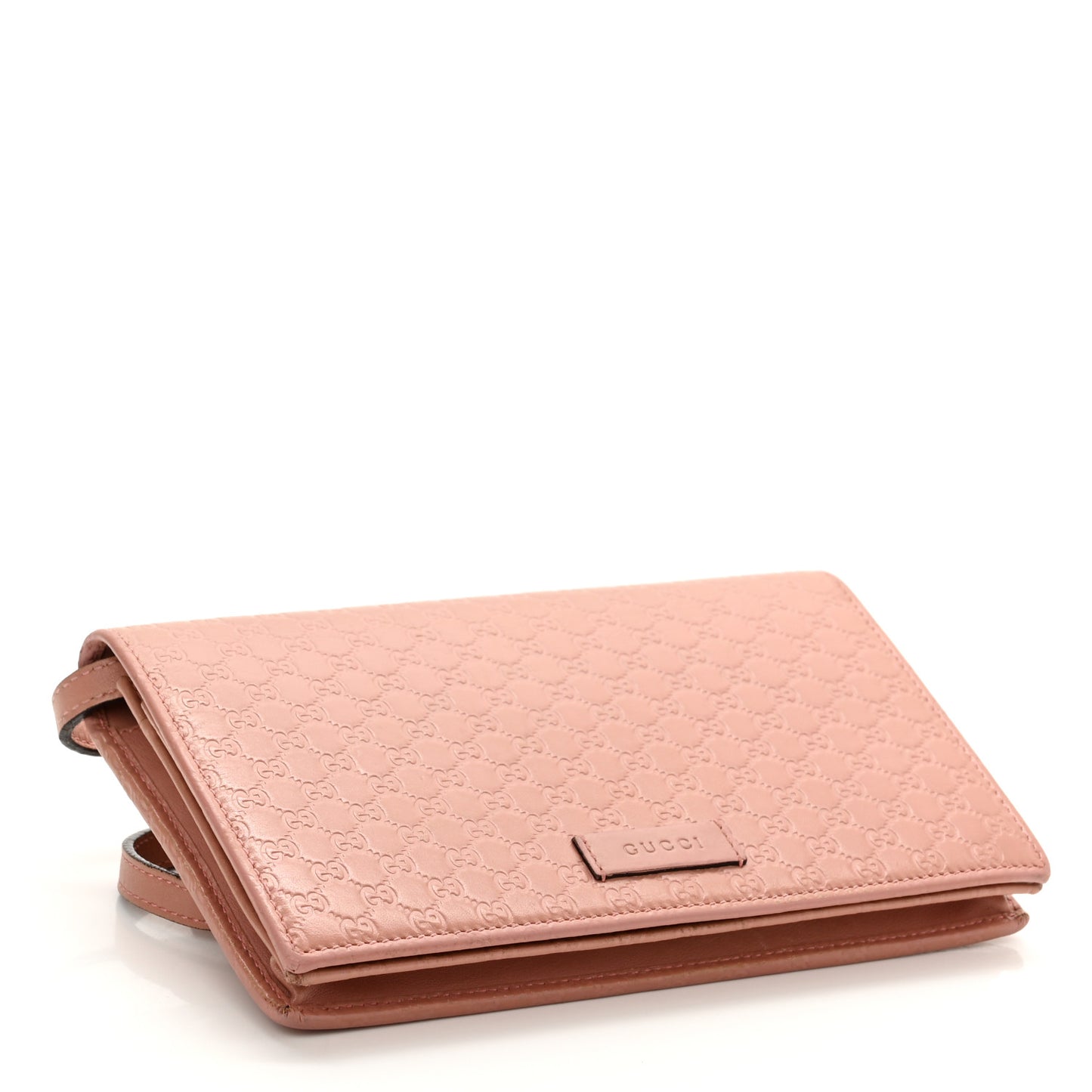 Microguccissima Crossbody Wallet Soft Pink
