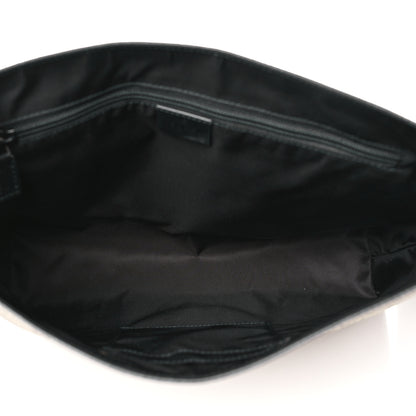 Gucci GG Supreme Monogram Web Flap Messenger Bag Black 5 of 10