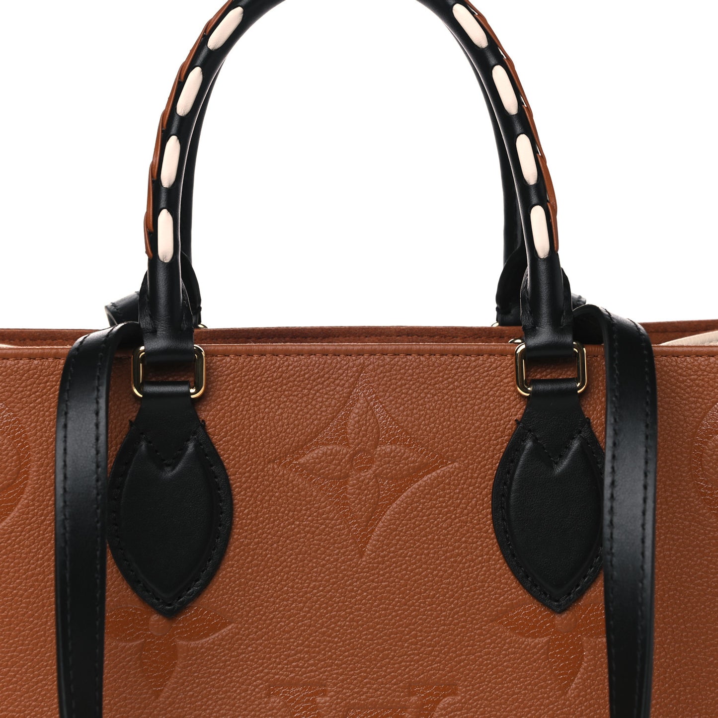 Empreinte Monogram Giant Wild At Heart Onthego MM Caramel
