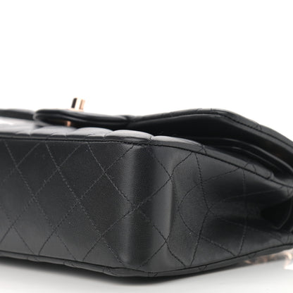 Chanel Lambskin Quilted Small Double Flap Black 6 of 16