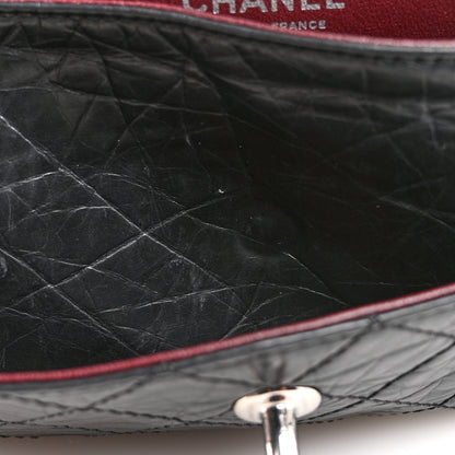 Chanel Aged Calfskin Quilted Medium Double Flap Black 15 of 15
