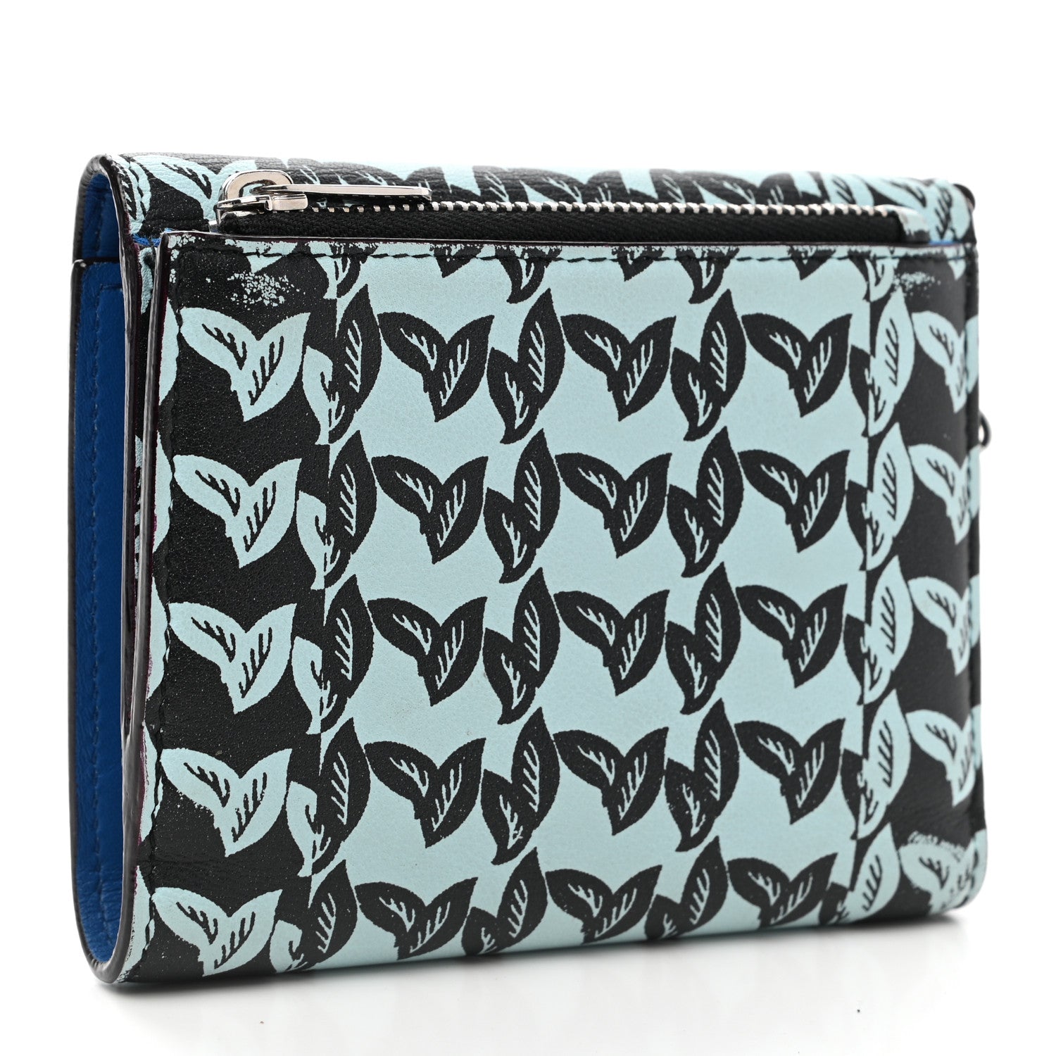 Christian Dior Printed Calfskin Diorissimo Medium Envelope Wallet 3 of 14