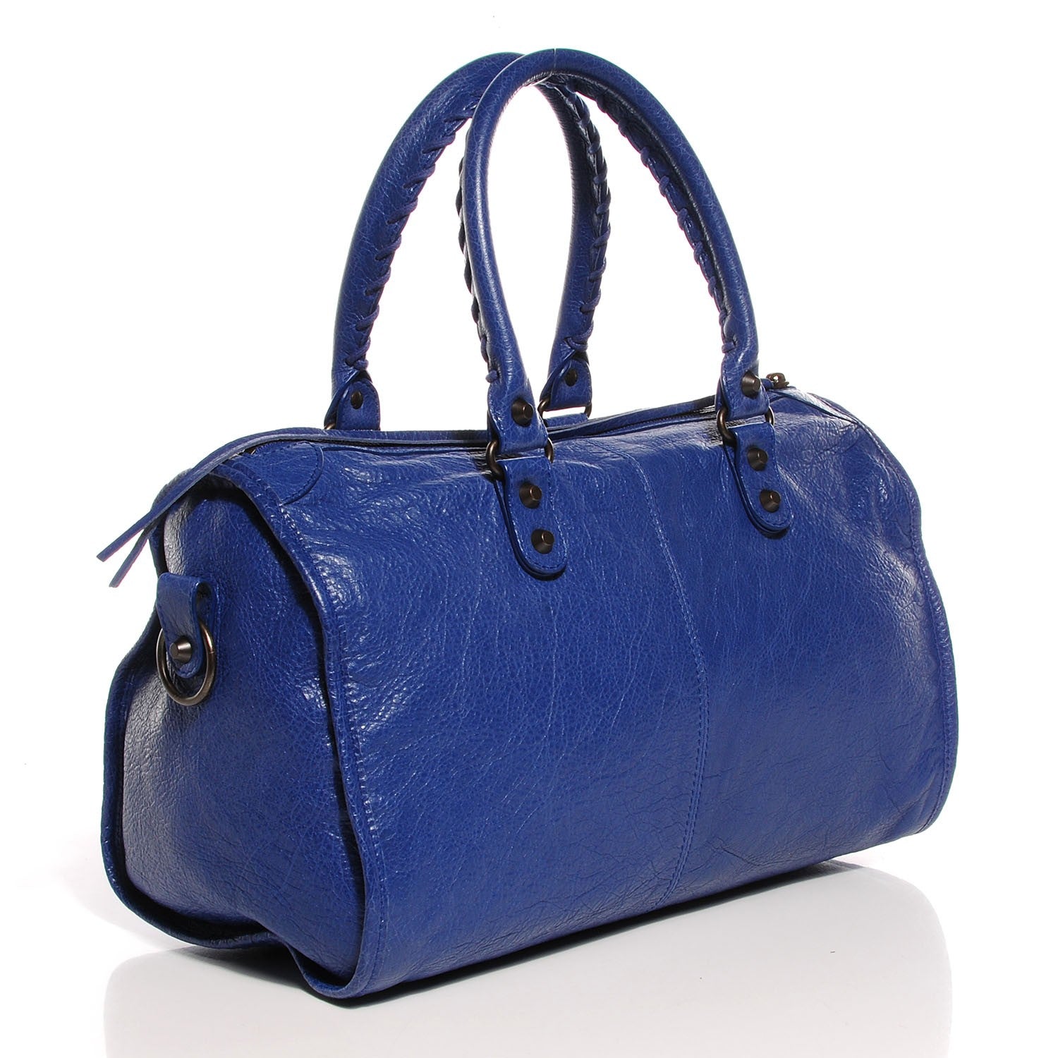 Balenciaga Agneau Classic Hardware Maxi Twiggy Bleuette 3 of 17