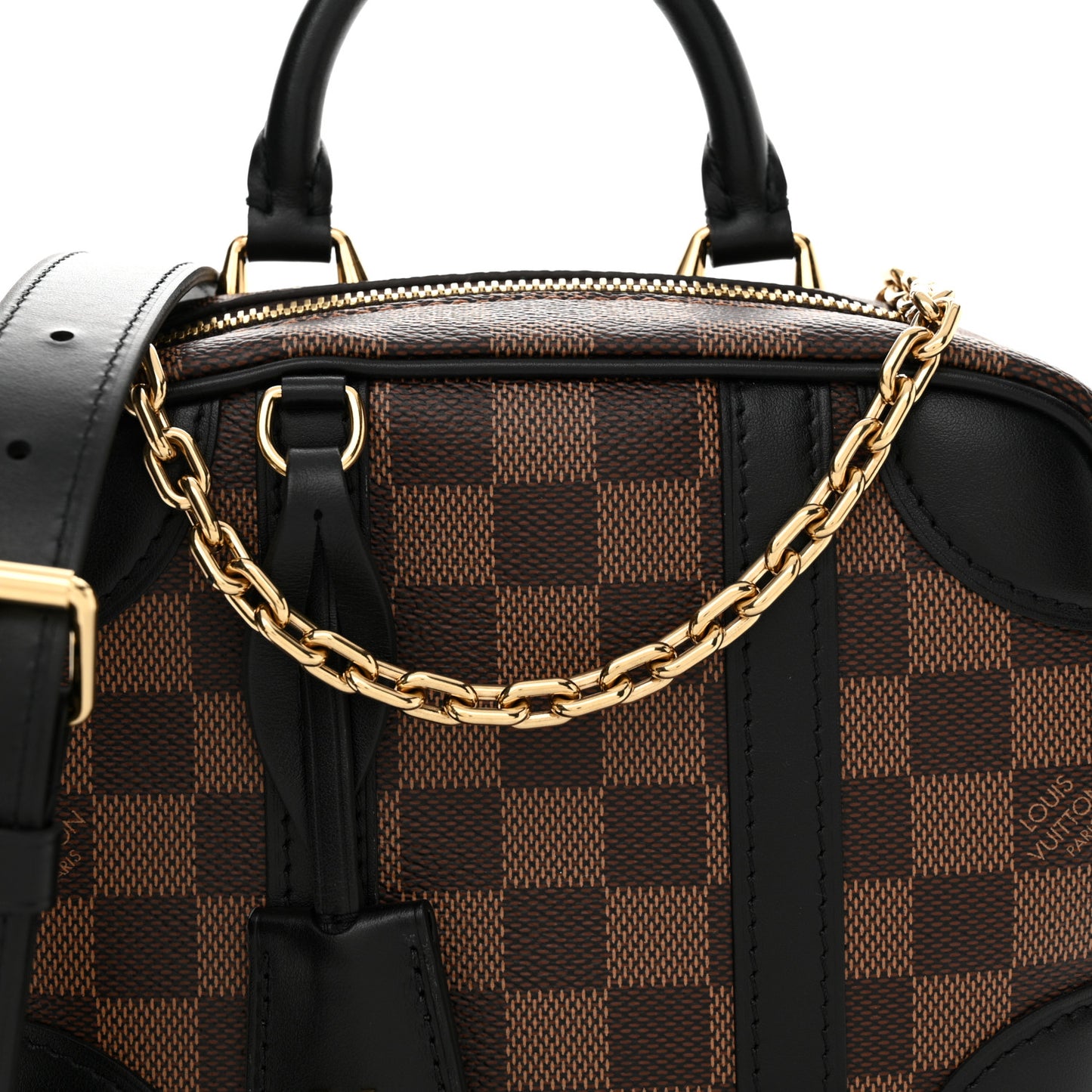 Damier Ebene Valisette Souple BB Black