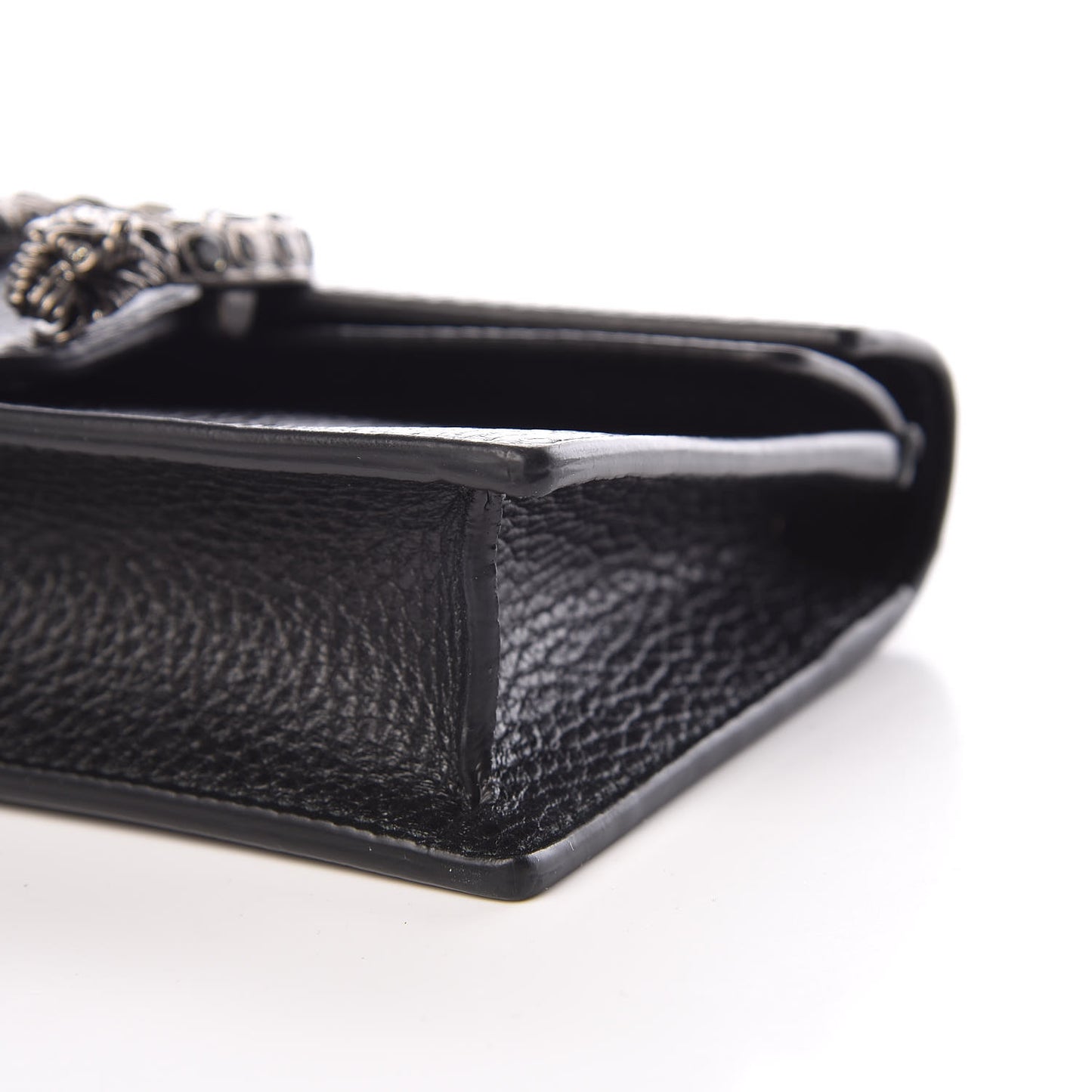 Calfskin Super Mini Dionysus Shoulder Bag Black