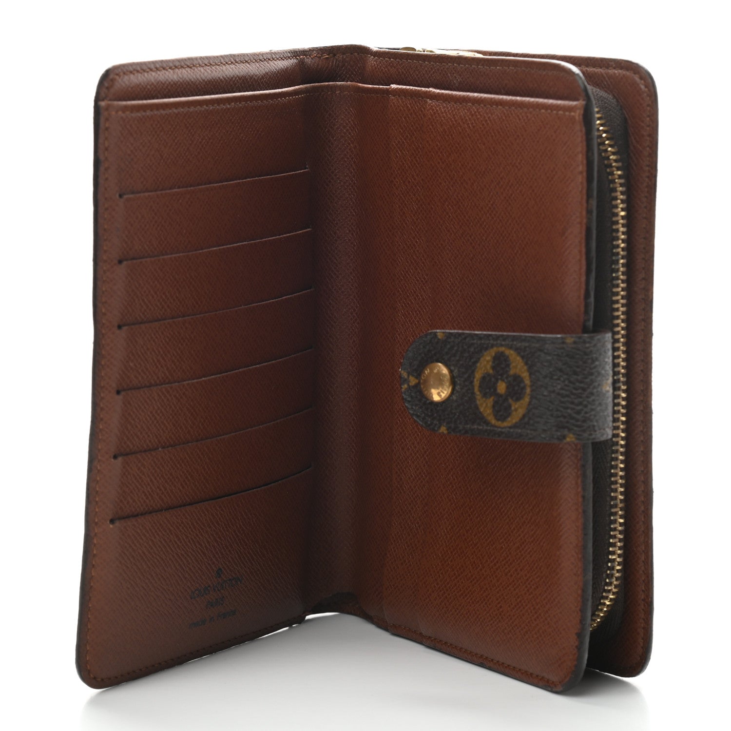 Louis Vuitton Monogram Porte Papier Zippe Wallet 6 of 8