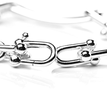 Tiffany Sterling Silver HardWear Link Bracelet 4 of 5