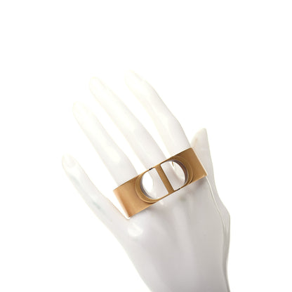 Christian Dior Metal 30 Montaigne Cuff Bracelet Gold 2 of 4