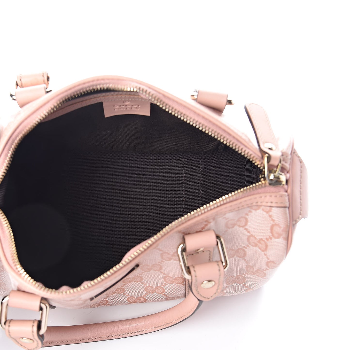 Crystal Monogram Small Joy Boston Blush