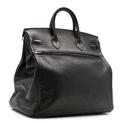 Hermes Veau Volupto Rock HAC Birkin 40 Black 3 of 17