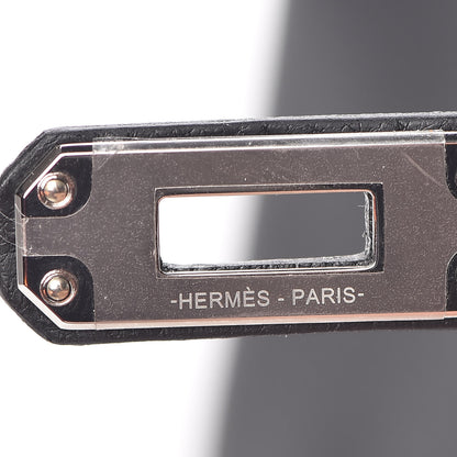 Hermes Togo Horseshoe Kelly Retourne 25 Black Magnolia 27 of 41
