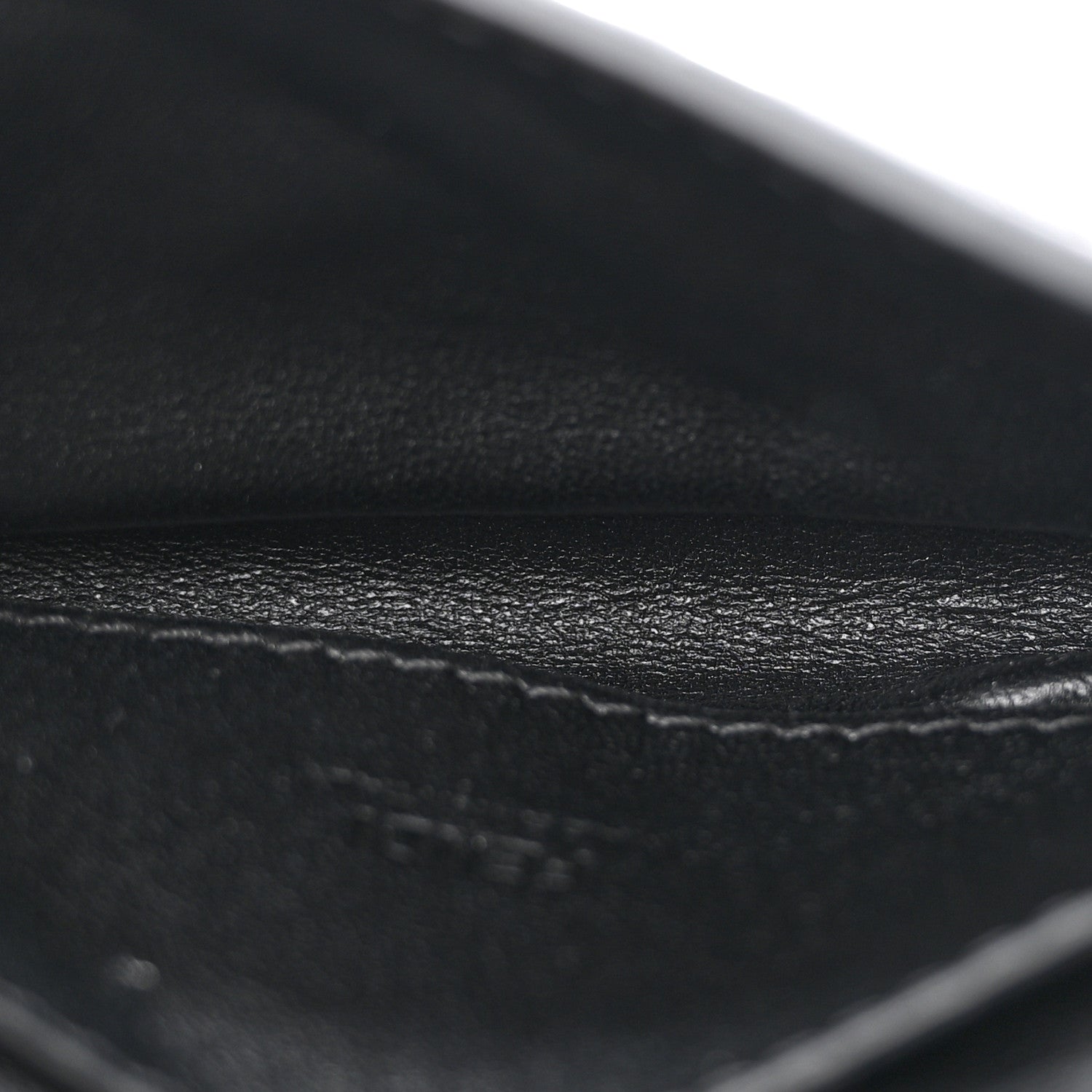 Fendi Nappa Matisse FF Embossed Nano Chain Baguette Black 5 of 9