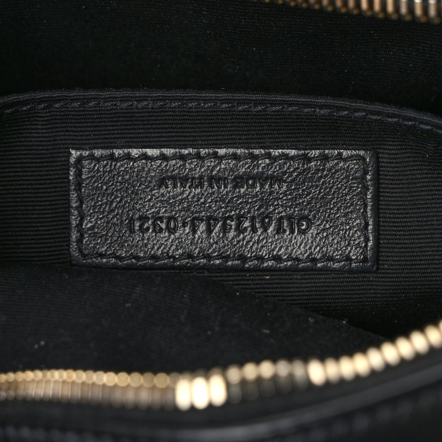 Calfskin Matelasse Monogram Lou Camera Bag Black