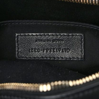 Saint Laurent Calfskin Matelasse Monogram Lou Camera Bag Black 7 of 10