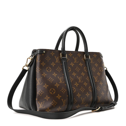 Louis Vuitton Monogram Soufflot MM Black 3 of 9