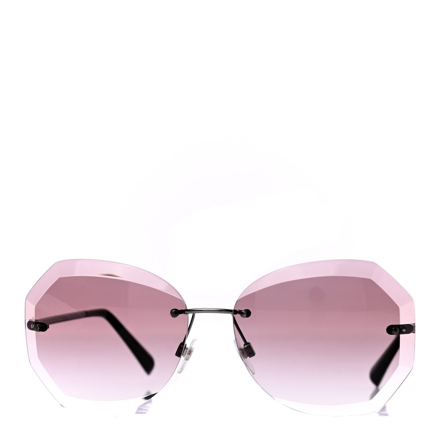 Metal Spring Round Sunglasses 4220 Pink