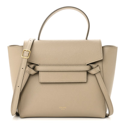 Celine Grained Calfskin Nano Belt Bag Light Taupe 1 of 10
