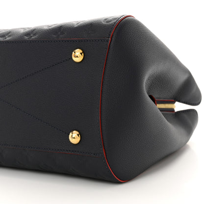 Louis Vuitton Empreinte Montaigne GM Marine Rouge 10 of 10