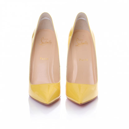 Christian Louboutin Patent Batignolles 120 Pumps 38.5 Canari 2 of 7
