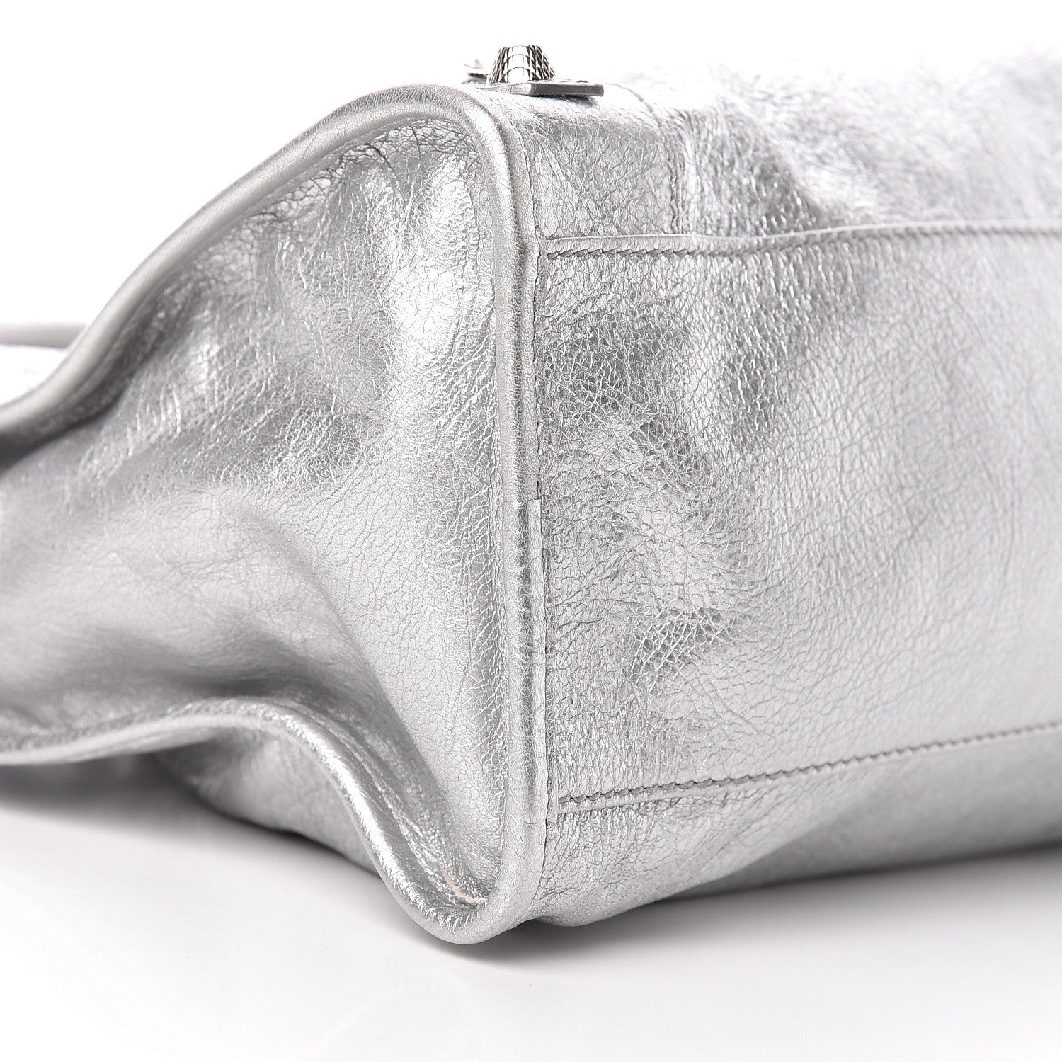 Balenciaga Agneau Giant 12 Silver Hardware City Gris Aluminum 10 of 11