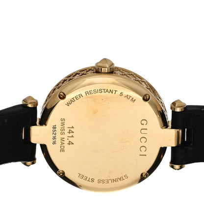 Gucci Stainless Steel Calfskin Mother of Pearl 32mm Diamantissima Quartz Watch 4 of 4