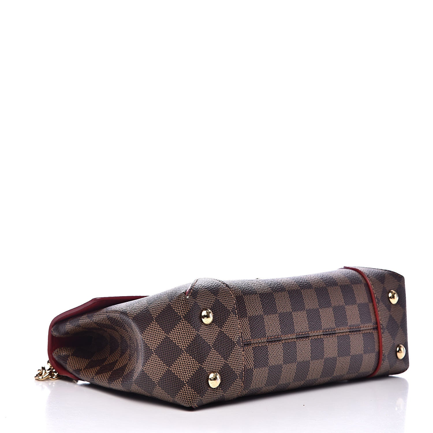 Louis Vuitton Damier Ebene Caissa Clutch Cherry 4 of 11