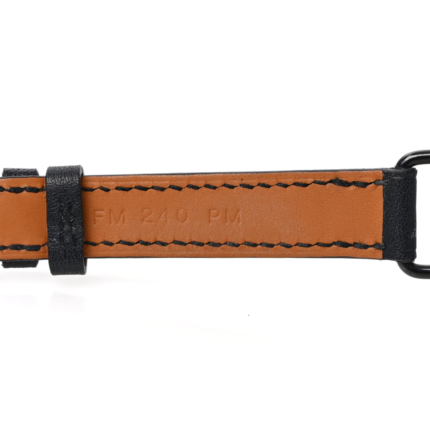 Hermes Swift 38mm Apple Watch Double Tour Band Black 4 of 6