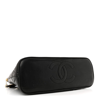 Chanel Lambskin Quilted Shoulder Bag Black 4 of 12