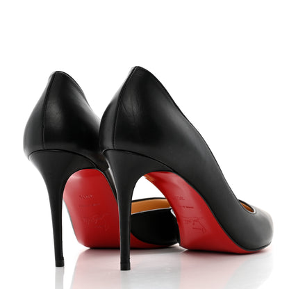 Christian Louboutin Shiny Nappa Iriza 85 Pumps 39.5 Black 5 of 10