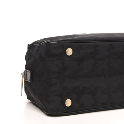 Chanel Nylon Travel Bowler Black 9 of 10