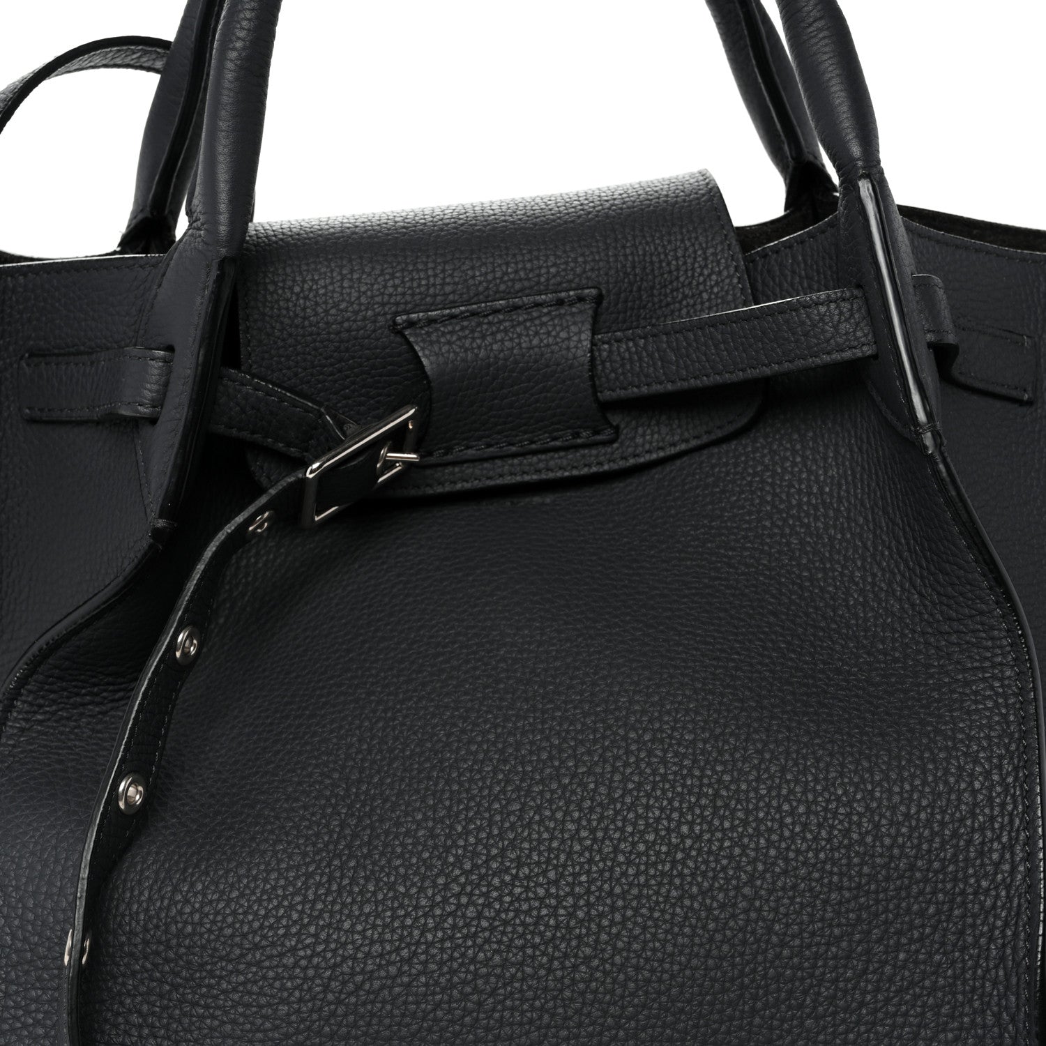 Celine Supple Grained Calfskin Small Big Bag Anthractie 8 of 10