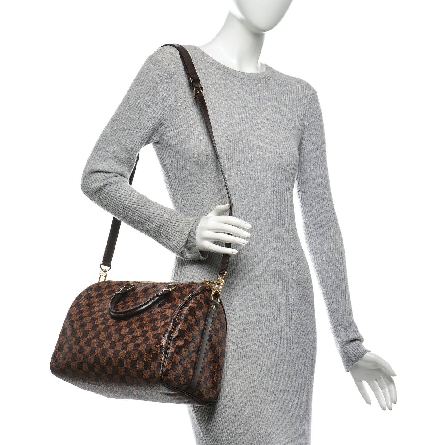 Damier Ebene Speedy Bandouliere 30